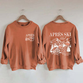 Custom Apres Ski Club Sweatshirt