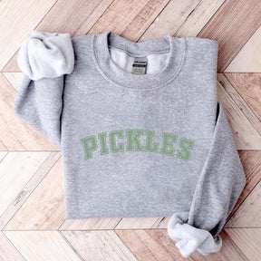 Vintage Collegiate Pickle Sweatshirt