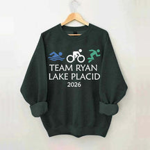 Custom Triathlon Swimming Biking Running Sweatshirt