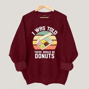 Retro Donut Lover Sweatshirt