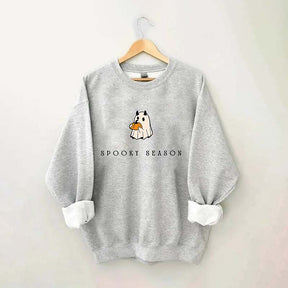 Spooky Season Cute Ghost Sweatshirt