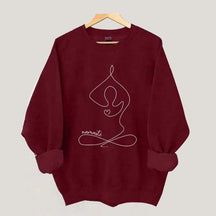 Fitness Casual Yoga Namaste Sweatshirt