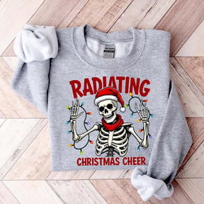 Radiating Christmas Cheer Sweatshirt