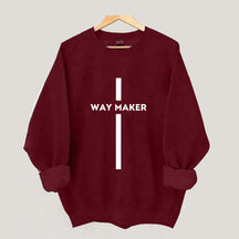 Way Maker Religous Sweatshirt