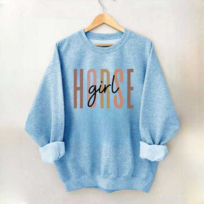 Horse Girl Lover Sweatshirt