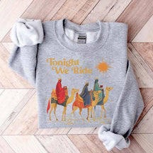 Retro Tonight We Ride Faith Sweatshirt