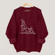 If You're Hanging on By a Thread Make Sure Its the Hem of His Garment Sweatshrit