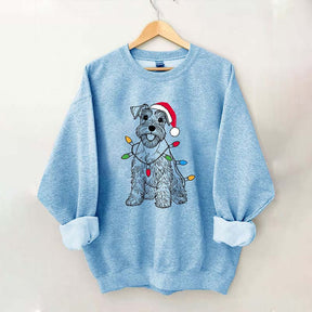 Miniature Schnauzer Christmas Sweatshirt