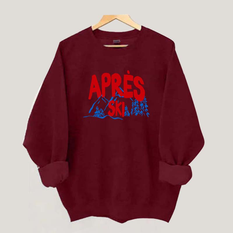 Minimalist Apres Ski Sweatshirt