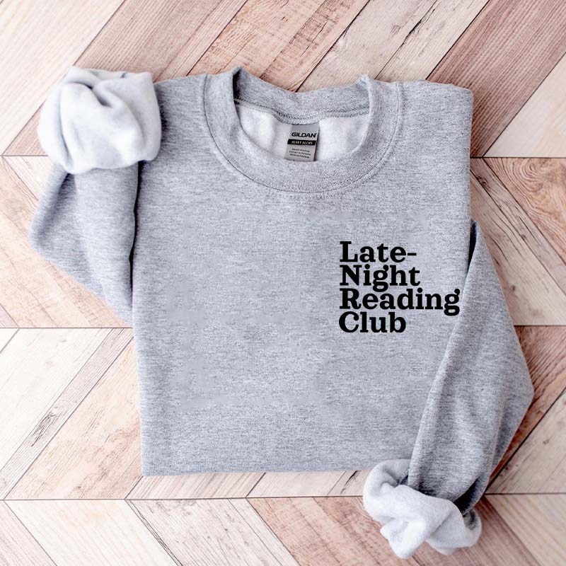 Late Night Reading Club Sweatshirt