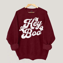 Retro Halloween Boo Sweatshirt
