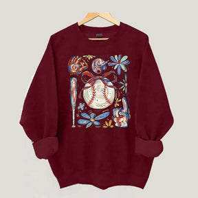 Baseball Tis The Season Sweatshirt