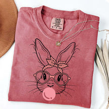 Rabbit Cartoon Easter T-Shirt