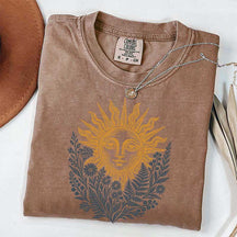 Vintage Mystical Celestial Sun T-Shirt