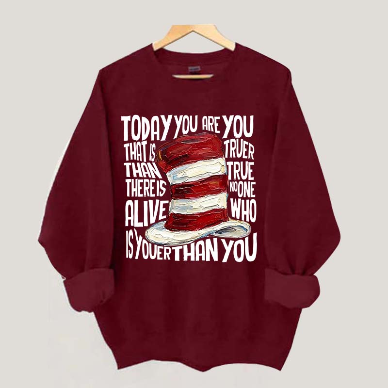 Teacher Read Across America Day Sweatshirt