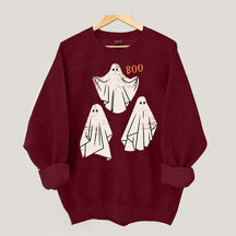 Retro Ghost Boo Sweatshirt