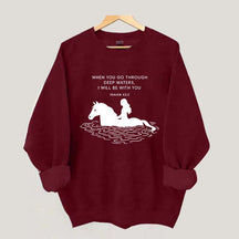 Christ Horse Religous Sweatshirt