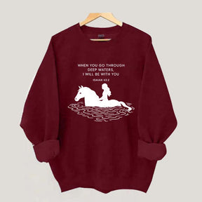 Christ Horse Religous Sweatshirt