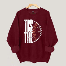 Tis The Season Baseball Softball Sweatshirt
