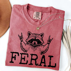 Feral Raccoon Girl T-Shirt