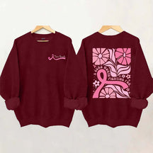 Personalized Breast Cancer Support Sweatshirt