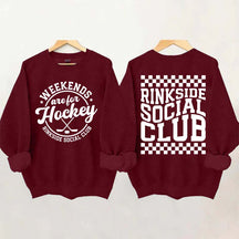 Weekends Are For Hockey Sweatshirt