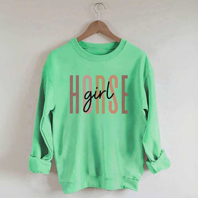 Horse Girl Lover Sweatshirt