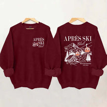 Custom Apres Ski Club Sweatshirt