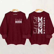 Custom Track and Field Mom Sweatshirt