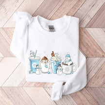 Winter Coffee Cups Sweatshirt