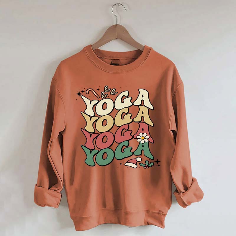 Yoga Christmas Instructor Sweatshirt