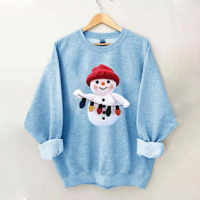 Christmas Snow Man Sweatshirt