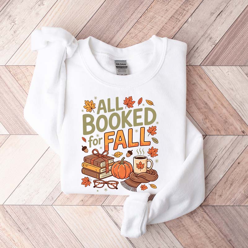 All Booked For Fall Bookish Sweatshirt
