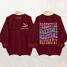 Personalized Name Swim Sweatshirt