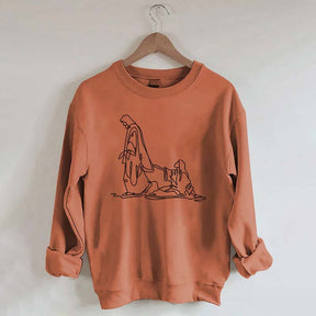 If You're Hanging on By a Thread Make Sure Its the Hem of His Garment Sweatshrit
