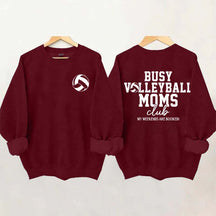 Busy Volleyball Mom Club Sweatshirt
