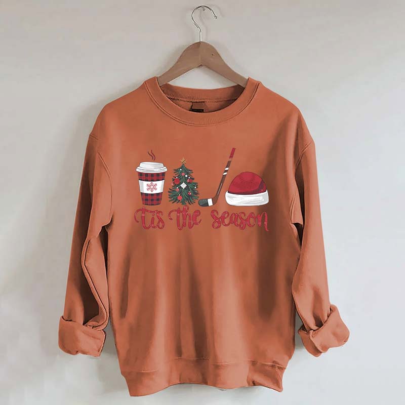 Christmas Hockey Lover Sweatshirt