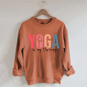 Yoga Is My Therapy Sweatshirt