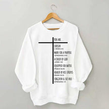 Religious Scripture Sweatshirt