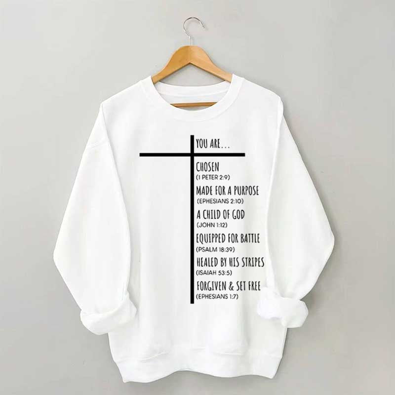 Religious Scripture Sweatshirt