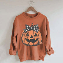 Preppy Jack o Lantern Sweatshirt