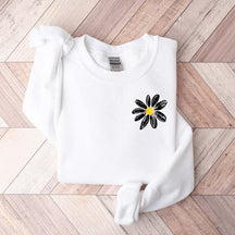 Daisy Retro Floral Sweatshirt