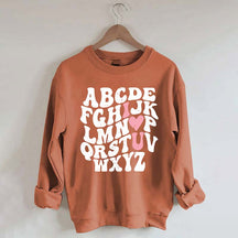 ABCs I Love You Valentines Sweatshirt