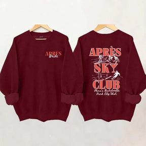 Custom Apres Ski Bachelorette Sweatshirt