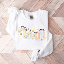 Progress Is Not Linear Mental Health Sweatshirt