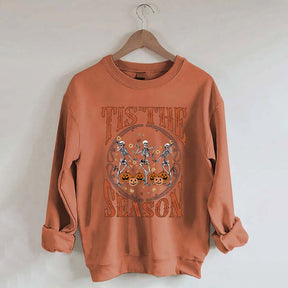 Tis The Season Skeletons Dancing Sweatshirt