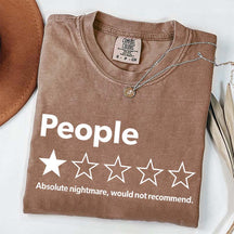 People One Star Review T-Shirt