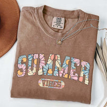 Cute Beach Vacation Summer Vibes T-Shirt