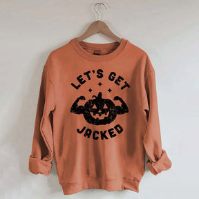 Halloween Workout Let's Get Jacked Sweatshirt