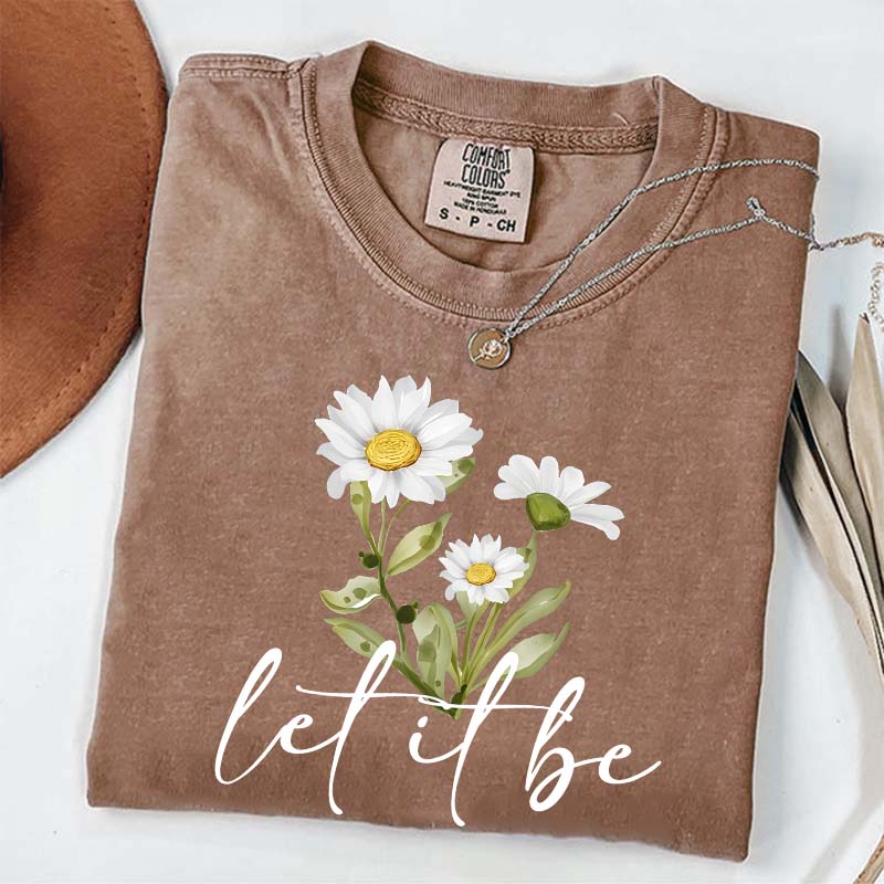 Daisy 'Let it Be' T-Shirt